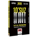 KPSS GY-GK 10'suz Olmaz Tamamı Çözümlü 10 Deneme Yargı Yayınları 2023