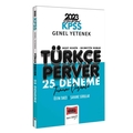 KPSS Türkçeperver Tamamı Çözümlü 25 Deneme Yargı Yayınları 2023