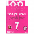  7. Sınıf Sosyal Bilgiler 24 Yaprak Test Nitelik Yayınları
