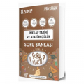  8. Sınıf T.C. İnkılap Tarihi ve Atatürkçülük Soru Bankası Mürekkep Yayınları
