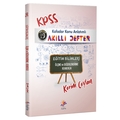  Kafadar KPSS Eğitim Bilimleri Akıllı Defter Defter Ölçme ve Değerlendirme, Rehberlik Dizgi Kitap Yayınları 2022