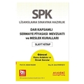 SPK Dar Kapsamlı Sermaye Piyasası Mevzuatı ve Meslek Kuralları Slayt Kitap - Şenol Babuşcu, Adalet Hazar, M. Oğuz Köksal