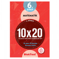 6. Sınıf 10x20 Matematik 2. Dönem Kazanım Pekiştirme Denemeleri Seti Tudem Yayınları