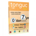  7. Sınıf 0'dan 7'ye Sözel Konu Anlatımlı Soru Bankası Tonguç Akademi Yayınları