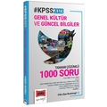 KPSS Genel Kültür ve Güncel Bilgiler Tamamı Çözümlü 1000 Soru Yargı Yayınları 2023