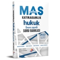 MAS Kaymakamlık Sınavı Hukuk Soru Bankası Dizgi Kitap Yayınları 2022