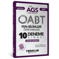  MEB AGS ÖABT Fen Bilimleri Öğretmenliği 10 Deneme Sınavı Yediiklim Yayınları 2025
