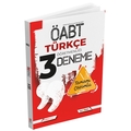 ÖABT Türkçe Öğretmenliği 3 Deneme Çözümlü İndeks Akademi Yayınları 2021