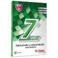 7. Sınıf Din Kültürü ve Ahlak Bilgisi Soru Bankası Sınav Yayınları