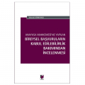 Bireysel Başvuruların Kabul Edilebilirlik Bakımından İncelenmesi - Mustafa Ermayası