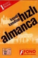 Kendi Kendine Hızlı Almanca 1. Basamak (2 Kitap) Fono Yayınları