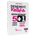 KPSS Eğitim Bilimleri Denemeyi Kafala 5+1 Deneme 5 Çözümlü 1 Online Hoca Kafası Yayınları 2021