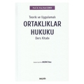  Ortaklıklar Hukuku Ders Kitabı - Oruç Hami Şener