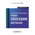 Uygulamada Sık Karşılaşılan Örnek Sözleşme Metinleri - Paluri Arzu (Kal) Demirçi