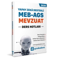  Yapay Zeka Destekli MEB AGS Mevzuat Ders Notları gysakademi Yayınları 2026