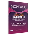  Ahde Vefa Hakimlik Ceza Hukuku Genel Hükümler Soru Bankası Monopol Yayınları 2023