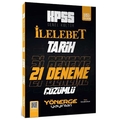  KPSS Tarih İlelebet 21 Deneme Çözümlü Yönerge Yayınları Yönerge Yayınları 2023