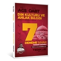 MEB AGS ÖABT Din Kültürü ve Ahlak Bilgisi Öğretmenliği 7 Deneme Sınavı Yediiklim Yayınları 2025
