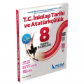 8. Sınıf T.C İnkılap Tarihi ve Atatürkçülük Soru Bankası Muba Yayınları