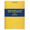 Maden Hukuku ile İlgili İdari Yargı Kararları ve Mevzuatı - Harun Hakan Baş