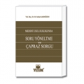  Soru Yönetme ve Çapraz Sorgu - M. Serhat Sarısözen