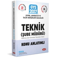  GYS Çevre, Şehircilik ve İklim Değişikliği Bakanlığı Teknik Şube Müdürü Konu Anlatımlı Data Yayınları 2027