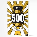 AYT Kimya Son 500 Soru Hız Yayınları 2020