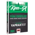 KPSS A Grubu Tüm Dersler Yaprak Test Yargı Yayınları 2024