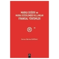Marka Değeri ve Marka Değerlemede Kullanılan Finansal Yöntemler - Osman Barlas Bursalı