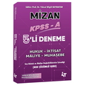  Mizan KPSS 5'li Deneme 4T Yayınları 2026