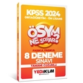  KPSS ÖSYM Ne Sorar Ortaöğretim Önlisans  Fasikül 8 Deneme Yediiklim Yayınları 2024