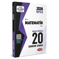 KPSS Ultra Serisi Matematik 20 Deneme Sınavı Data Yayınları 2024