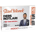  MEB-AGS Akademisi Sözel Yetenek Video Ders Notları İndeks Akademi Yayınları 2027