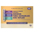 Tablolu ve Şematik Anlatımla Hukukun Temel Kavramları Ders Notları 4T Yayınları