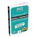 Tablomatik Kaymakamlık Mahalli İdareler Mevzuat Konu Anlatımı Dizgi Kitap Yayınları 2022