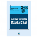 İmar İdare Hukukunda Kazanılmış Hak - Selman Özdemir