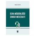 İcra Müdürlüğü Sınavı Mevzuatı - Kübra Altun