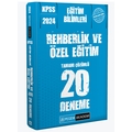 KPSS Eğitim Bilimleri Rehberlik ve Özel Eğitim 20 Deneme Pegem Akademi Yayınları 2024