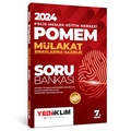 POMEM Mülakat Sınavlarına Hazırlık Soru Bankası Yediiklim Yayınları 2024