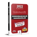 Tablomatik Kaymakamlık Cumhurbaşkanlığı Kararnameleri Mevzuat Konu Anlatımı Dizgi Kitap Yayınları 2022