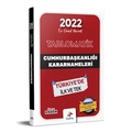 Cumhurbaşkanlığı Kararnameleri Mevzuat Konu Anlatımı Dizgi Kitap Yayınları 2022