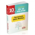 10. Sınıf Dil ve Anlatım Öğretmenin Ders Notları Editör Yayınları