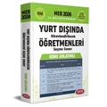  Yurt Dışında Görevlendirilecek Öğretmenleri Seçme Sınavı Konu Anlatımlı Data Yayınları 2024