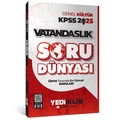 KPSS Genel Kültür Vatandaşlık Soru Dünyası Yediiklim Yayınları 2025