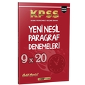  KPSS Yeni Nesil Paragraf Denemeleri 9x20 Kariyer Meslek Yayınları