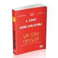 4. Sınıf VIP Tüm Dersler Konu Anlatımlı Editör Yayınları