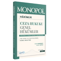  Hakimlik Ceza Hukuku Genel Hükümler Monopol Yayınları 2026