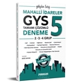 Mahalli İdareler GYS 2. 3. 4. Grup için 5 Çözümlü Deneme Sınavı Paragon Yayınları
