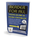  Reader For All Pratik Kelime ve Okuma Yöntemleri Pelikan Yayınları 2021