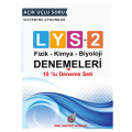 LYS-2 Fizik Kimya Biyoloji 10 lu Deneme Seti Aday Akademi Yayınları